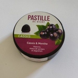 PASTILLE CASSIS & MENTHE 50GR